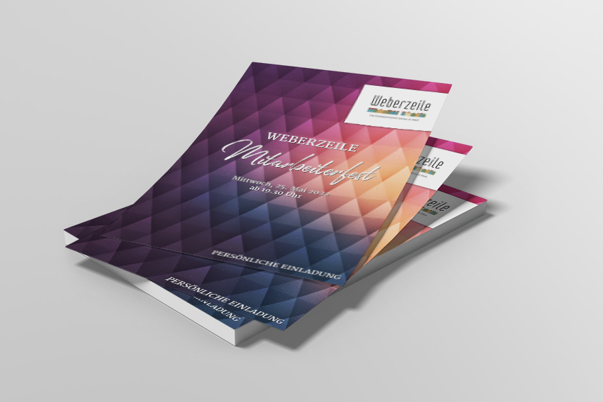 Flyer A5 Weberzeile klein