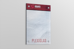 Plexiglasschilder